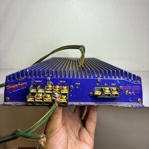 Phoenix Gold SAPPHIRE SA1.5x -TOP MODEL -RARE Old School 5 Channel Car Amplifier